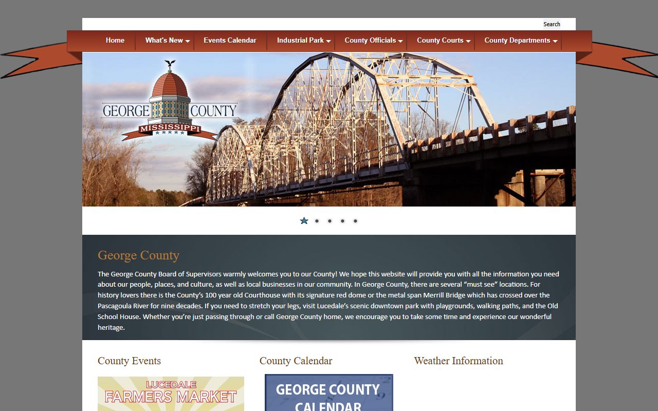 George County court records county government home page